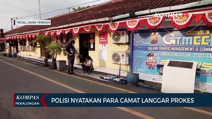 Polisi Nyatakan Para Camat Langgar Prokes