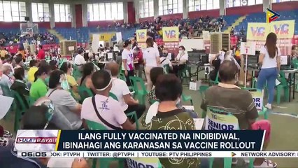 Download Video: SWS: 68% ng adult Filipinos, nadalian sa access sa mga vaccination site sa PHL habang 50% ng adult Filipinos, nababagalan sa takbo ng vaccine rollout sa bansa