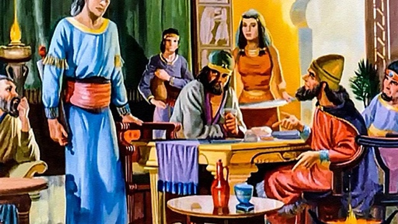 Animated Bible Stories: Belshazzar's Feast-The Writing On The Wall-Old Testament