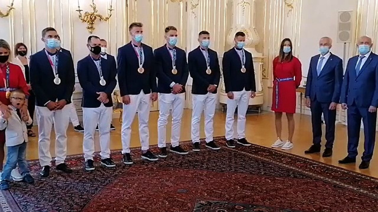 ZÁZNAM: Prezidentka prijala úspešných slovenských olympionikov