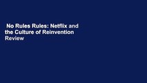 No Rules Rules: Netflix and the Culture of Reinvention  Review