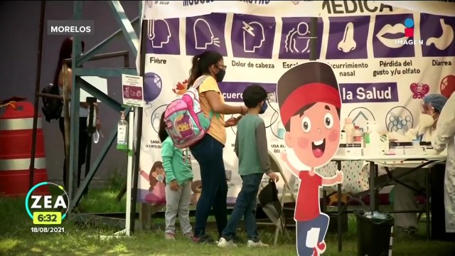 Comienzan aplicación de pruebas covid a menores en Morelos