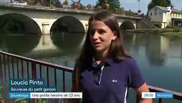 Dordogne - Une jeune fille de 13 ans sauve un enfant de la noyade: Sans m’en rendre compte, je me suis jetée dans l’eau - VIDEO