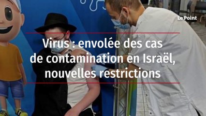 Virus: envolée des cas de contamination en Israël, nouvelles restrictions