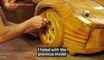 How a Vietnamese woodworker built a drivable wooden Bugatti