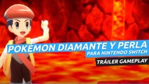 Pokémon Diamante Brillante y Perla Reluciente - Tráiler gameplay