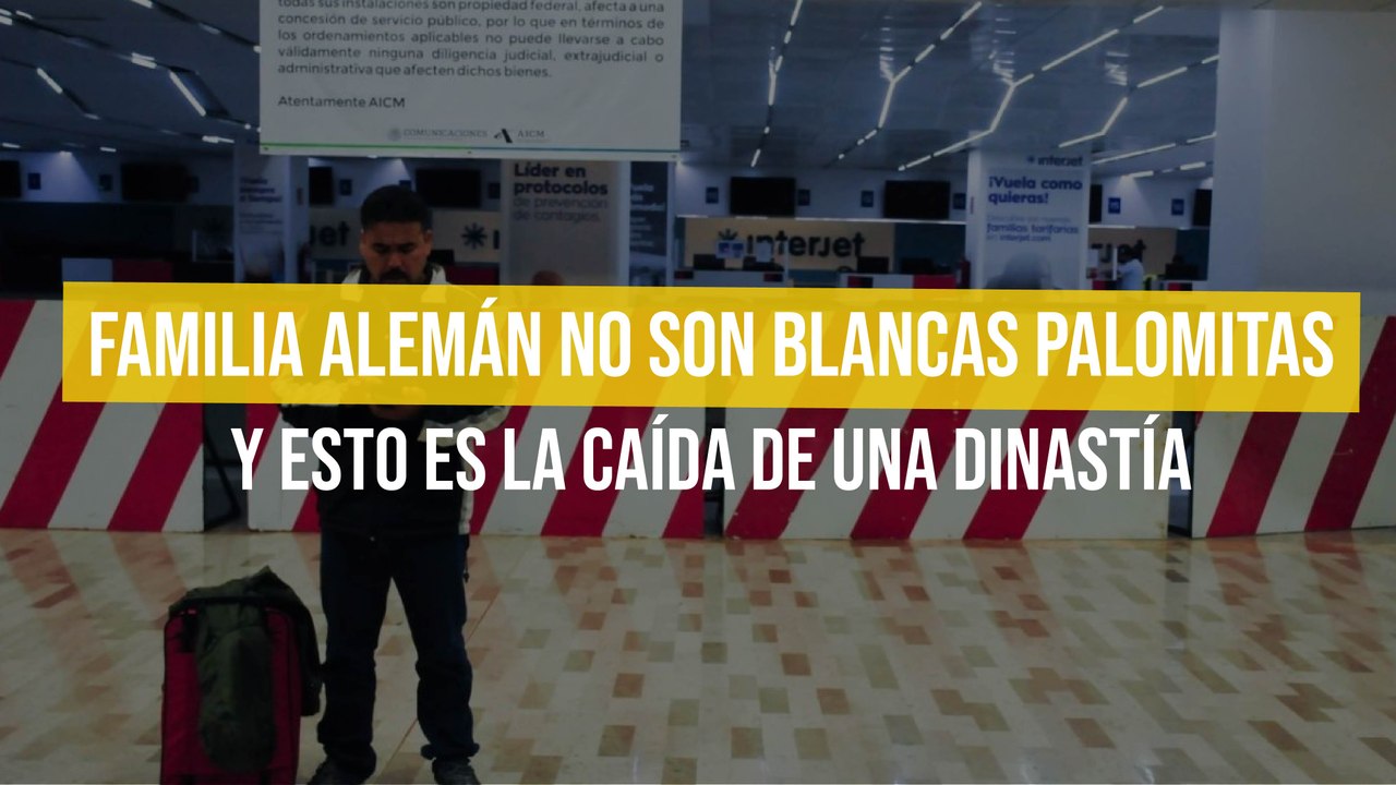 Familia Alemán no son blancas palomitas y esto es la caída de una dinastía