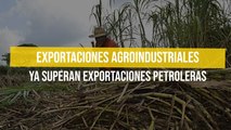Exportaciones agroindustriales ya superan exportaciones petroleras