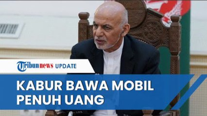 Presiden Afghanistan Kabur Bawa 4 Mobil dan Helikopter Penuh Uang, Diduga Hendak ke AS