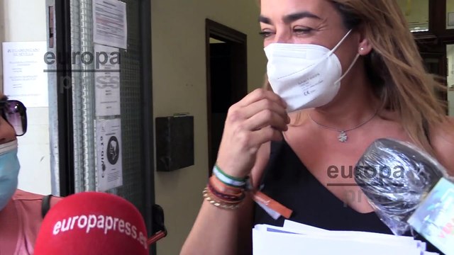 Saray Montoya emocionada tras conseguir la orden de alejamiento