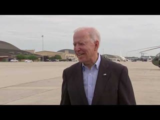 بالفيديو : حشرات  الزيز تعرقل اقلاع طائرة وتلدغ بايدن !