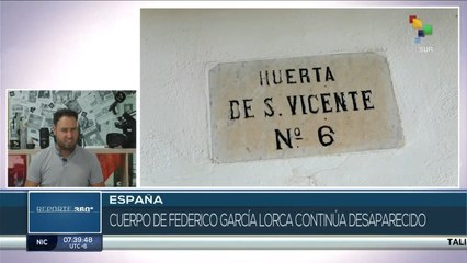 Recuerdan en España el 85 aniversario del asesinato de Federico García Lorca