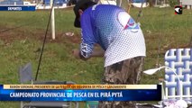 Campeonato provincial de pesca en el Pirá Pytá