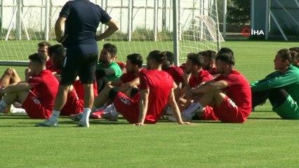 Sivasspor, Kopenhag maçının son provasını yaptı