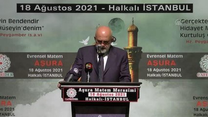 Son dakika haber | Kerbela şehitleri, Halkalı'da düzenlenen törenle anıldı