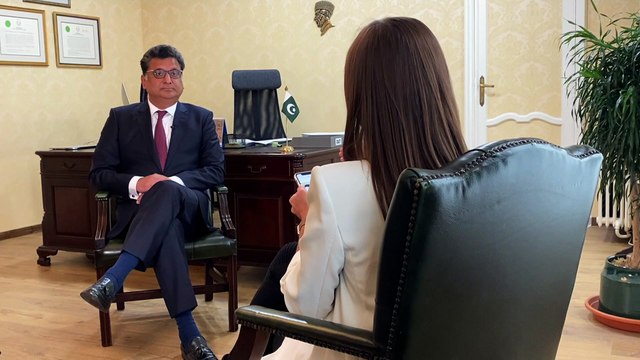 Il Pakistan non finanzia i talebani , parla a Euronews l'ambasciatore del Paese presso l'Ue