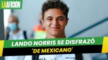 Lando Norris, piloto de la F1 recibe críticas por vestirse 'de mexicano'; redes se dividen