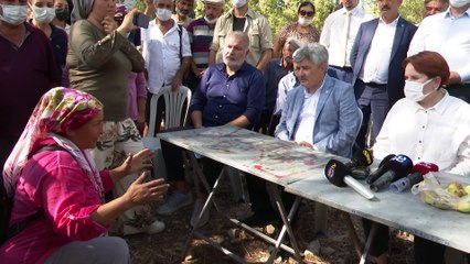 Akşener'den Muğla'da Akbelen Ormanı'na ziyaret