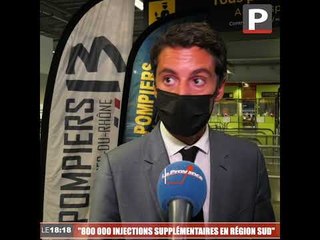 Vaccination en Paca : "800 000 injections en plus depuis l'allocution du Président" (G. Attal)