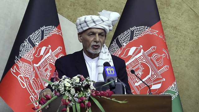 What Ashraf Ghani said in first address after leaving Afghan