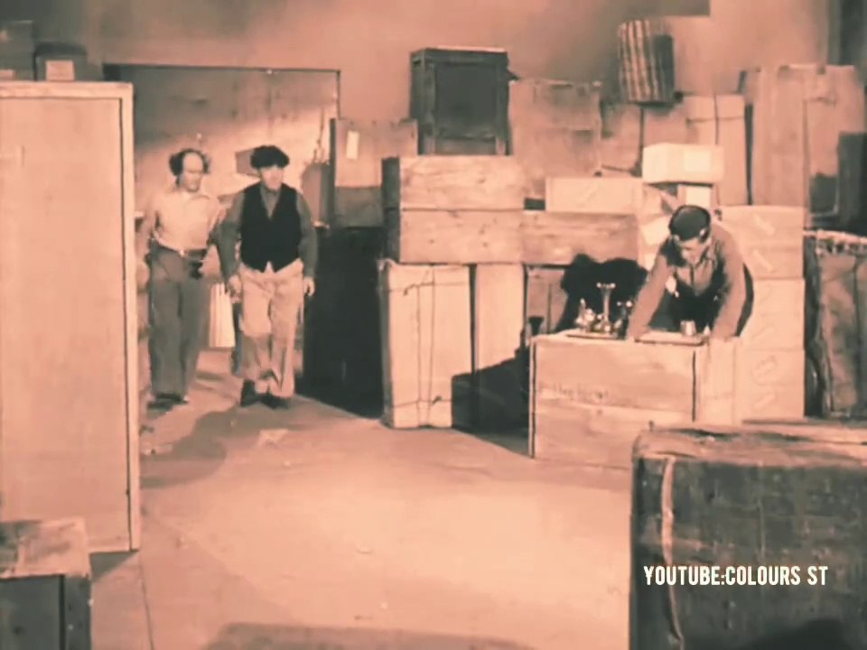 Colours stooges stooges comedy |  arabian nuts pt 2 