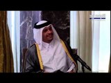زيارة خاطفة ل وزير خارجية قطر ل لقاء ميشال عون و بري و الحريري  .. هل من مبادرة لحل ازمة لبنان ؟