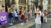 Unas 300 personas se concentran en Barcelona en solidaridad con mujeres afganas