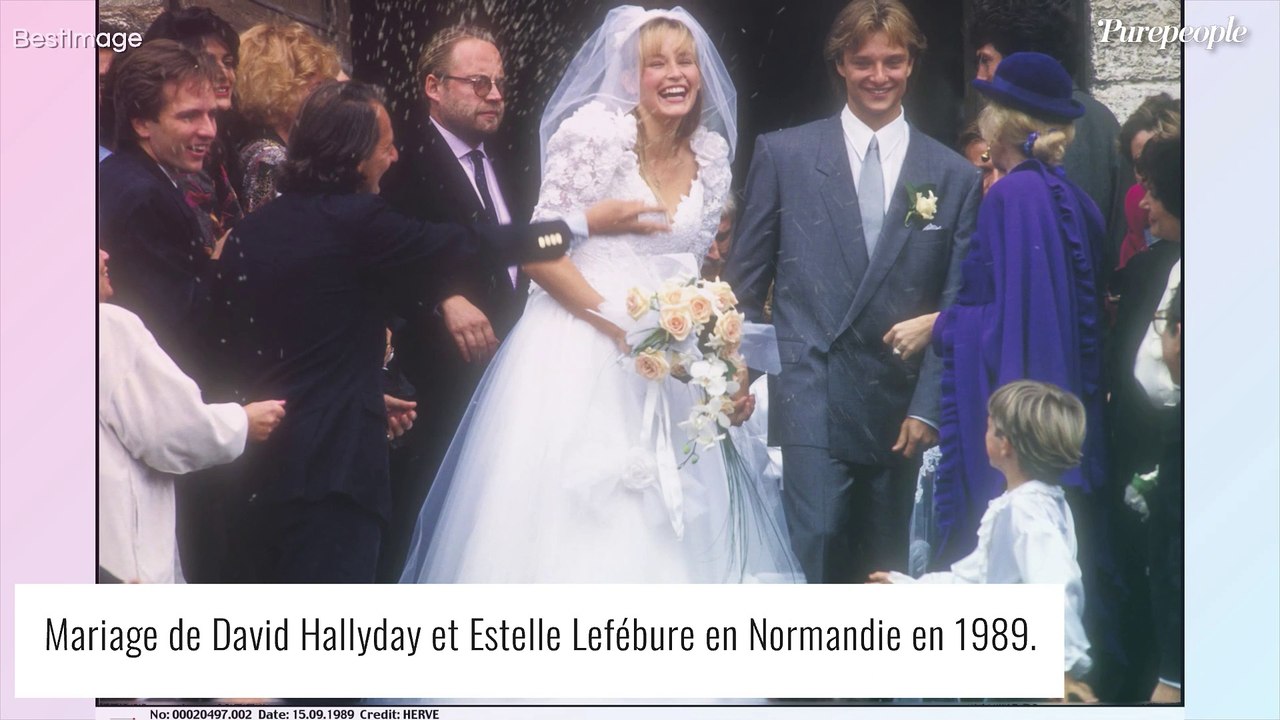 Estelle Lefébure : Son coup de foudre pour David Hallyday, "un truc qu'on ne vit qu'une fois"