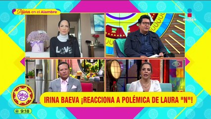 Irina Baeva reacciona ante polémica de Laura 'N'
