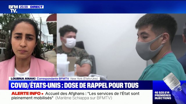 Les Américains vaccinés avec Pfizer ou Moderna pourront recevoir une troisième dose à partir de la mi-septembre