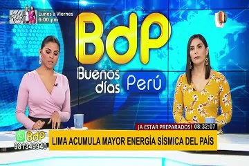 Hernando Tavera: “en Lima se podría producir un evento sísmico mayor a 8.5 de magnitud”