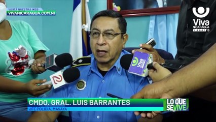 Policía presenta capturados y evidencias en plan operativo realizado en Masaya