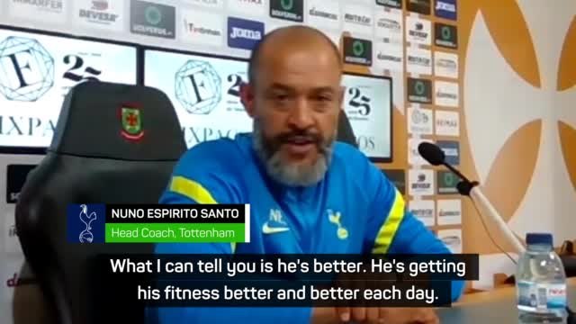 Nuno confirms Kane conversation but return to action remains unclear