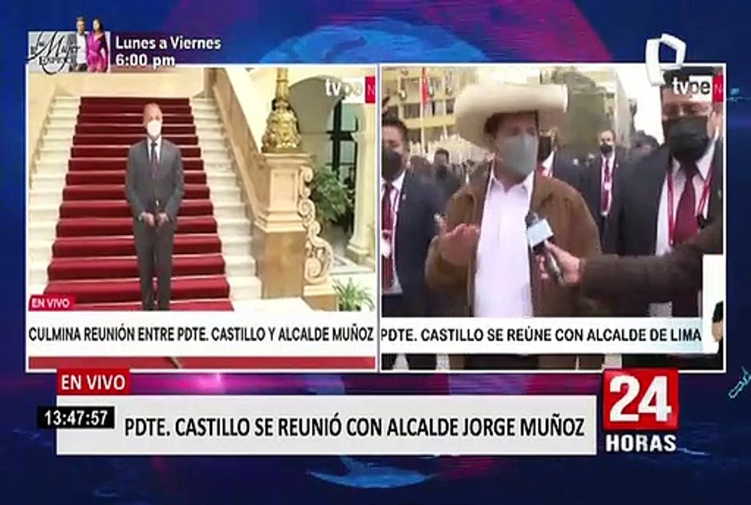 Jorge Muñoz: "El presidente me dijo que no va a haber rondas urbanas en Lima"