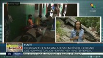 teleSUR Noticias 17:30 18-08:  Ciudadanos haitianos enfrentan crisis humanitaria sin apoyo estatal
