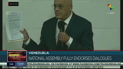 FTS 18:30 18-08: Venezuela: National Assembly supports the dialogue process