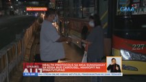 Health protocols sa mga sumasakay sa EDSA bus carousel, mahigpit na ipinatutupad | UB