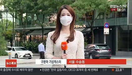 [날씨] 전국 국지성 소나기…서쪽 30도 안팎