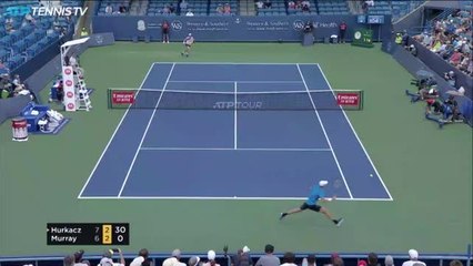 Ninth seed Hurkacz too strong for Murray at Cincy