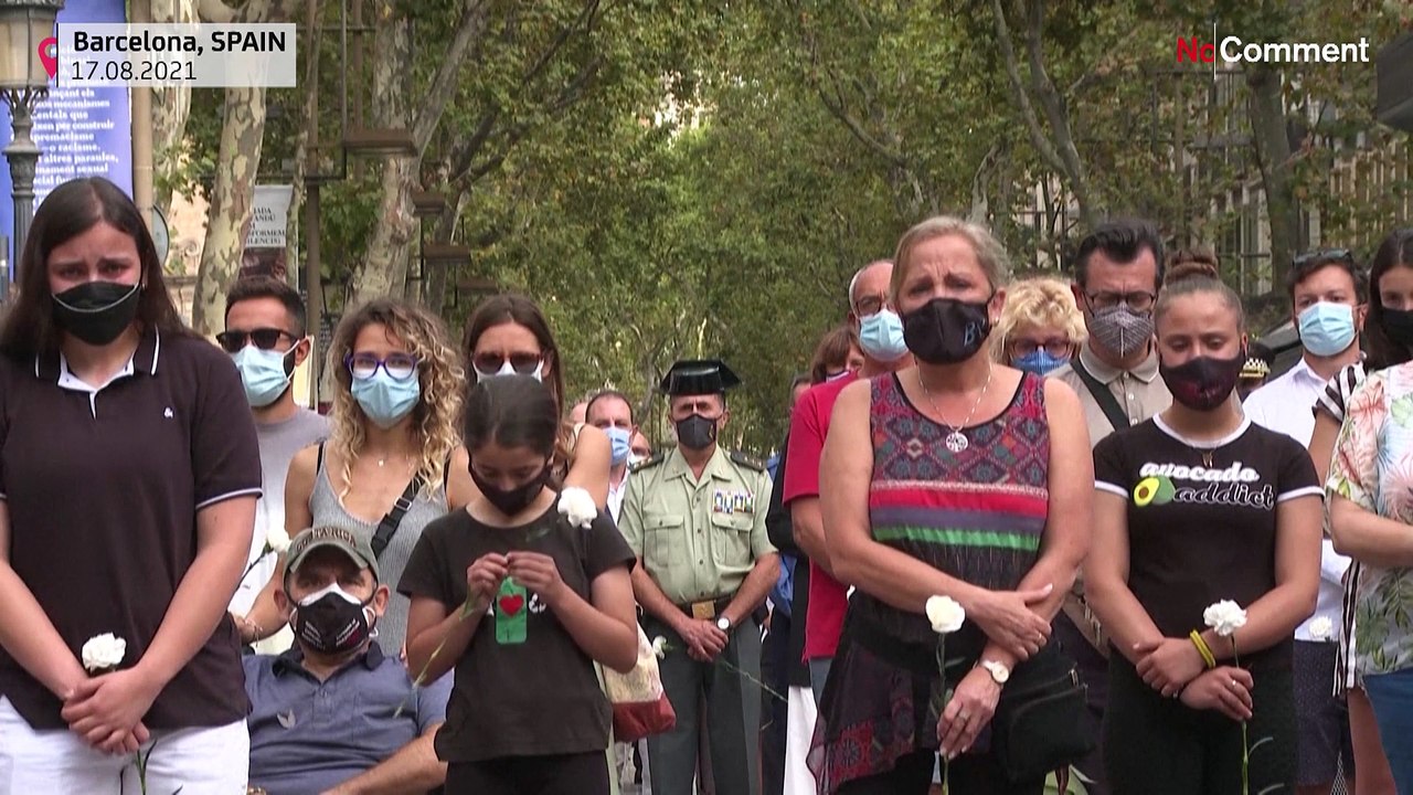 Barcelona: Gedenken an Anschlag 2017