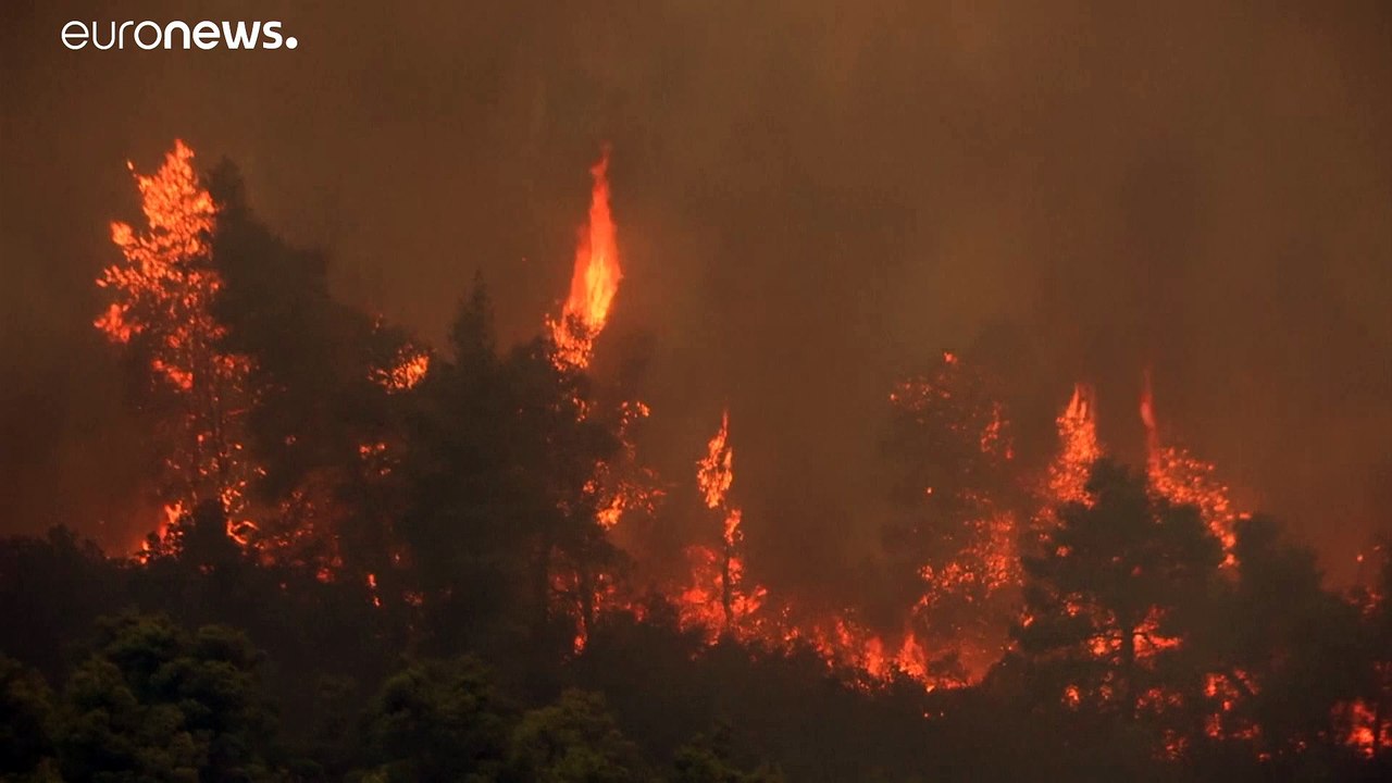 Feuer in Griechenland: 14-Jähriger wegen Brandstiftung festgenommen