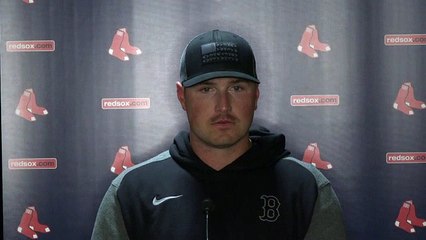 Hunter Renfroe Postgame Press Conference | Red Sox vs Yankees 8-18