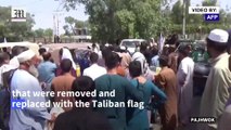 Gunshots heard in Jalalabad as Afghans protest with national flag