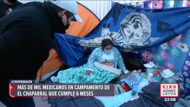 Se cumplen seis meses de la llegada de migrantes a Tijuana