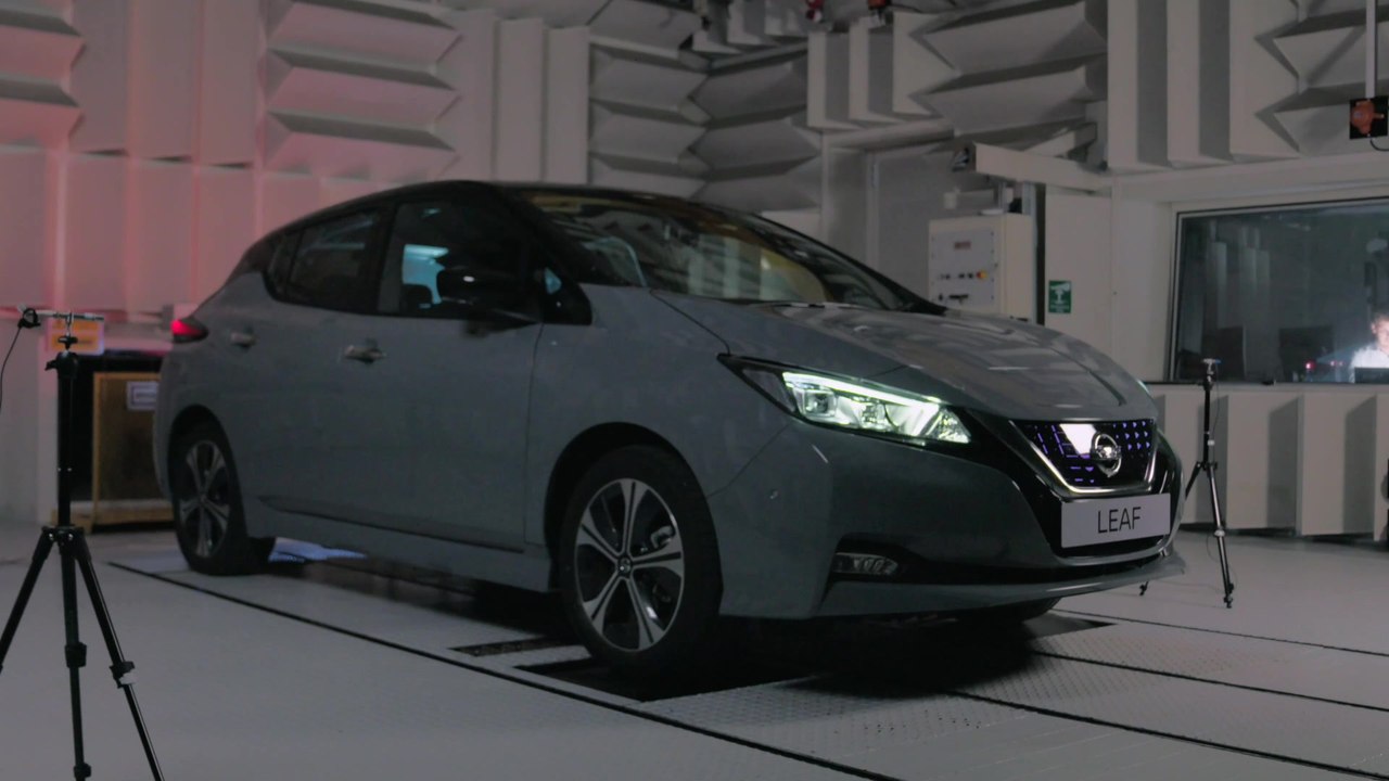 So klingt Zukunft - Nissan LEAF fährt mit neuen E-Auto-Sound vor