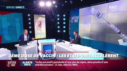 Frédéric Brindelle : 3ème dose de vaccin, les Etats-Unis accélèrent - 19/08