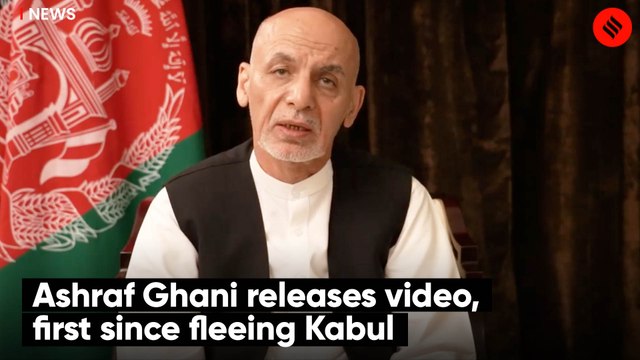 Ashraf Ghani releases video, first since fleeing Kabul