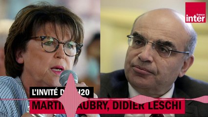 Martine Aubry: "Jai été choquée par les propos du président"