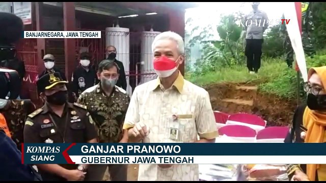 Manfaatkan Gas Rawa, Ganjar Pranowo Resmikan 2 Desa Mandiri Energi di Banjarnegara