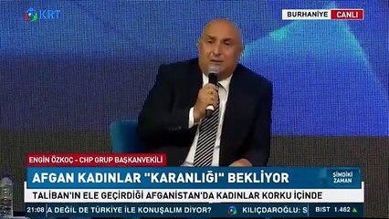 CHP'li Özkoç: Erdoğan'ın görüşü Taliban'ın görüşünden farklı değil ama Türkiye Cumhuriyeti'nin görüşü Erdoğan'ınkinden farklı